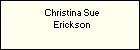 Christina Sue Erickson